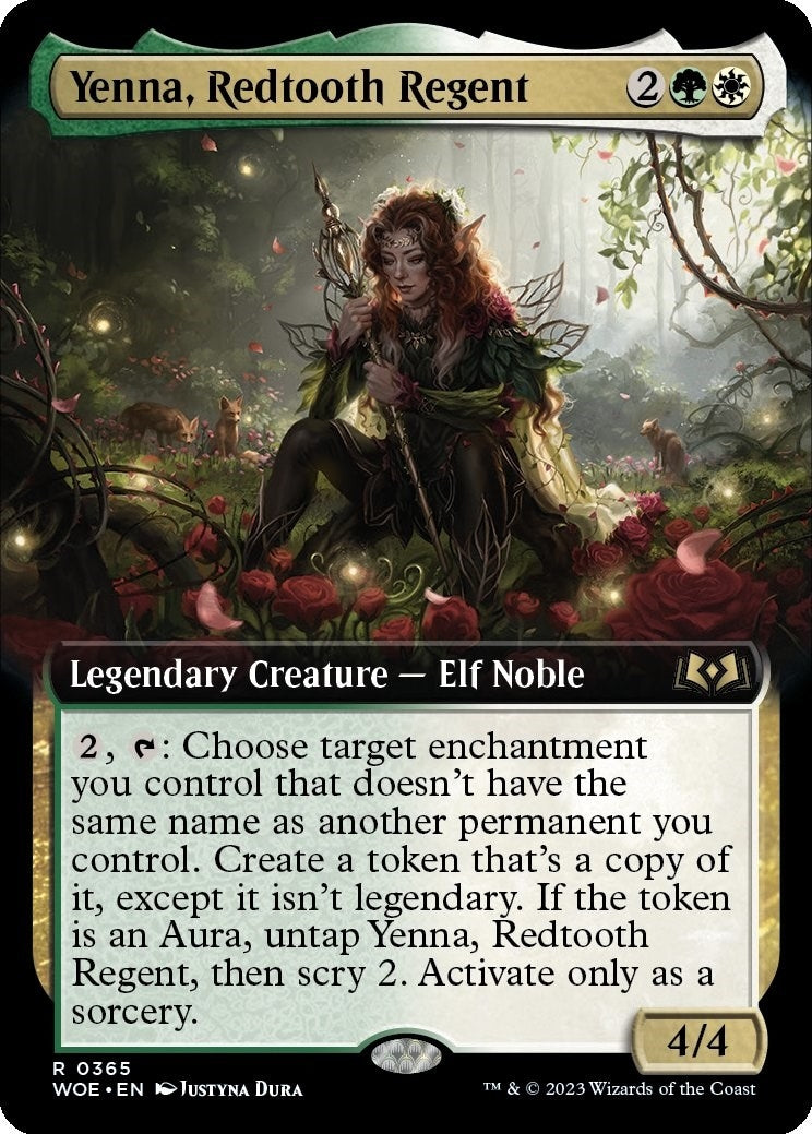 Image for Yenna, Redtooth Regent (Extended Art) (365) - Magic: The Gathering