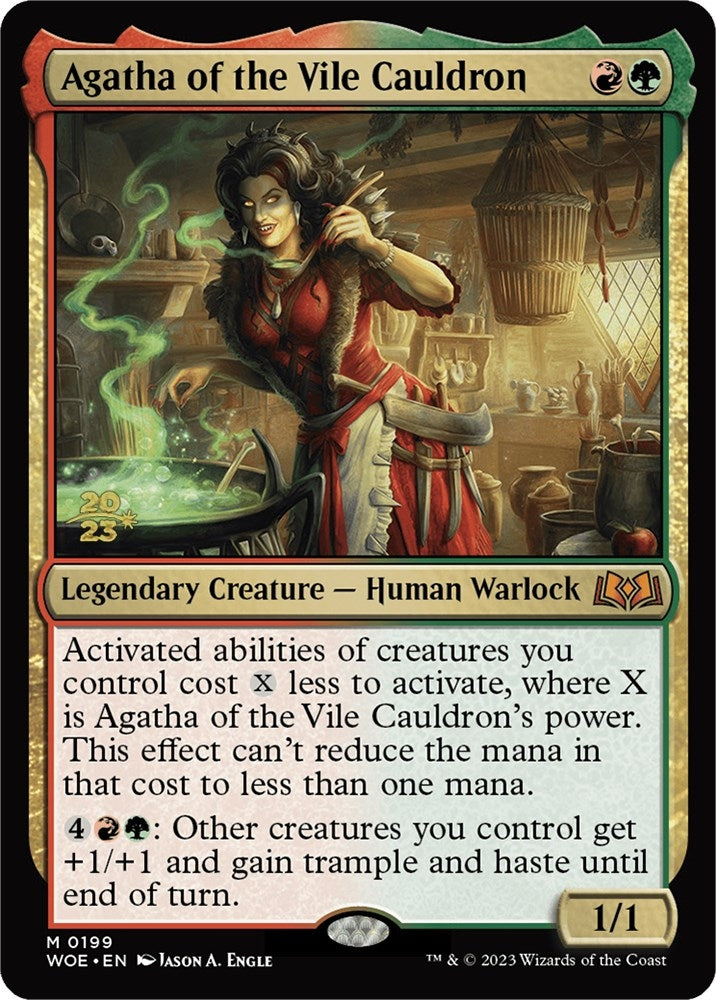 Agatha of the Vile Cauldron (199) (Prerelease Cards)