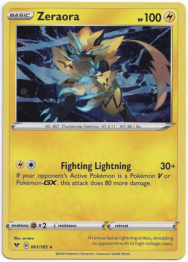 Image for Zeraora - 061/185 (Cosmos Holo) (061/185) (Miscellaneous Cards & Products) - Pokemon