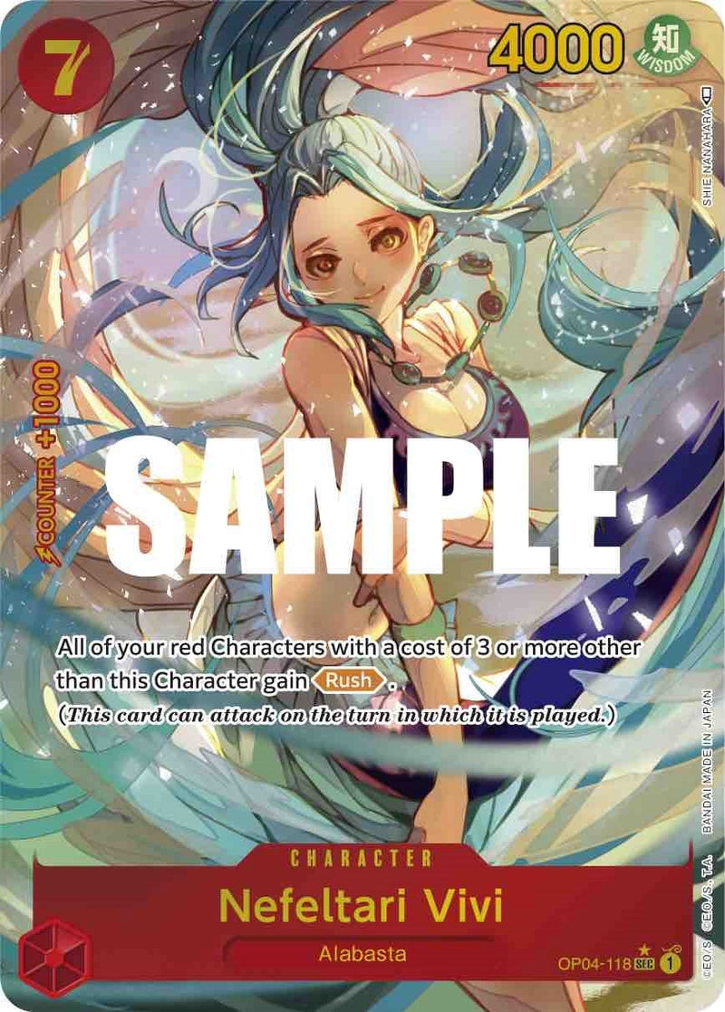 Nefeltari Vivi (118) (Alternate Art) (OP04-118) (Kingdoms of Intrigue)