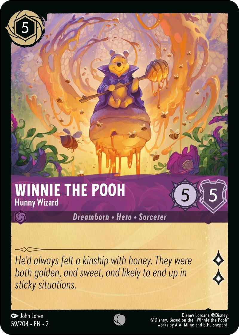 Winnie the Pooh - Hunny Wizard (59/204) (Rise of the Floodborn)