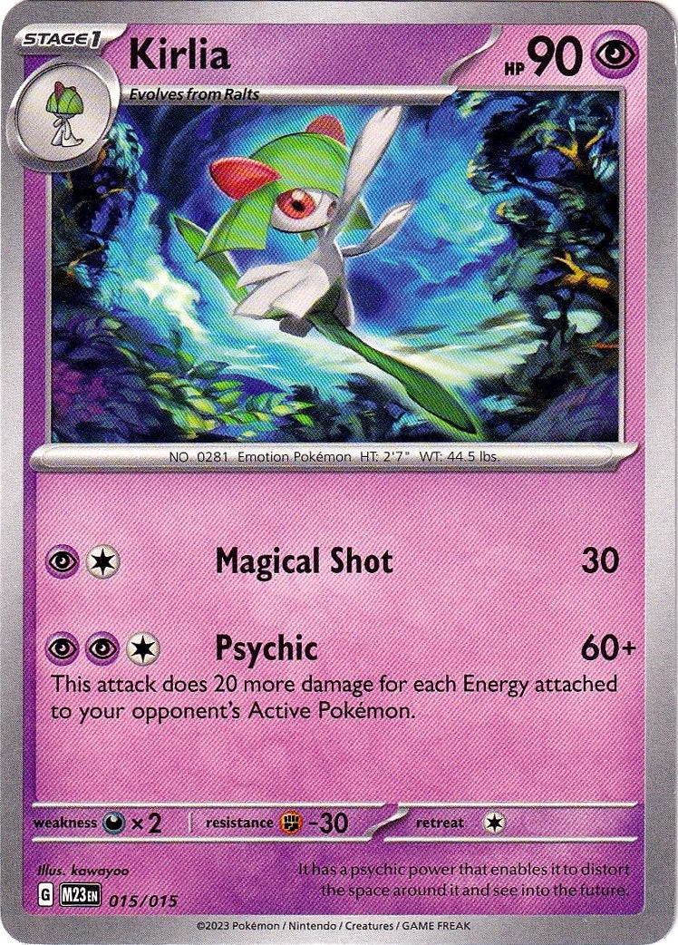 Image for Kirlia (015/015) (McDonald's Promos 2023) - Pokemon