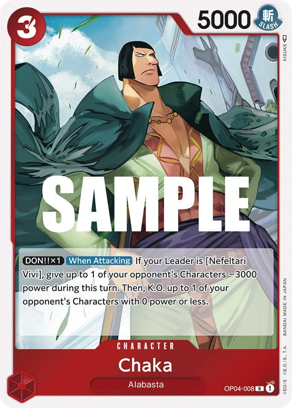 Chaka (OP04-008) (Kingdoms of Intrigue)