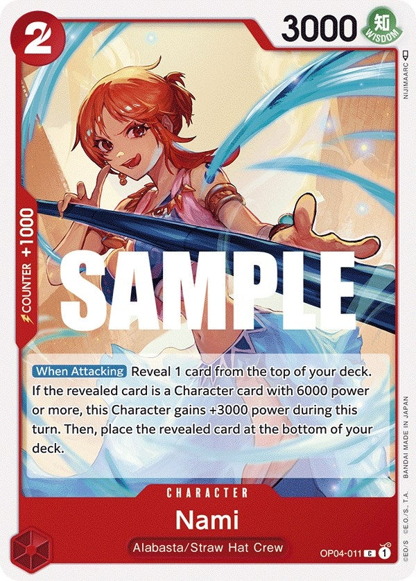 Nami (OP04-011) (Kingdoms of Intrigue)