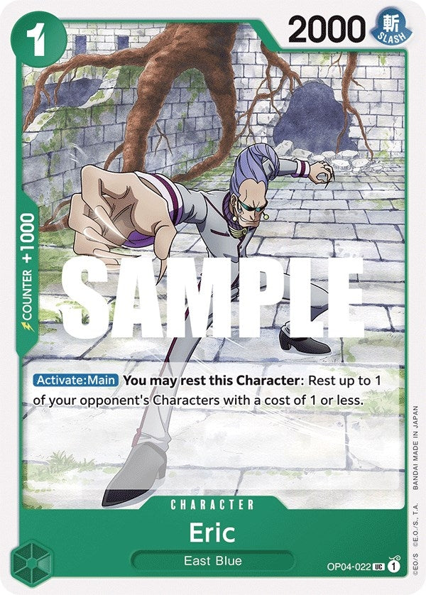 Image for Eric (OP04-022) (Kingdoms of Intrigue) - One Piece Card Game