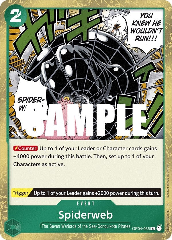 Spiderweb (OP04-035) (Kingdoms of Intrigue)