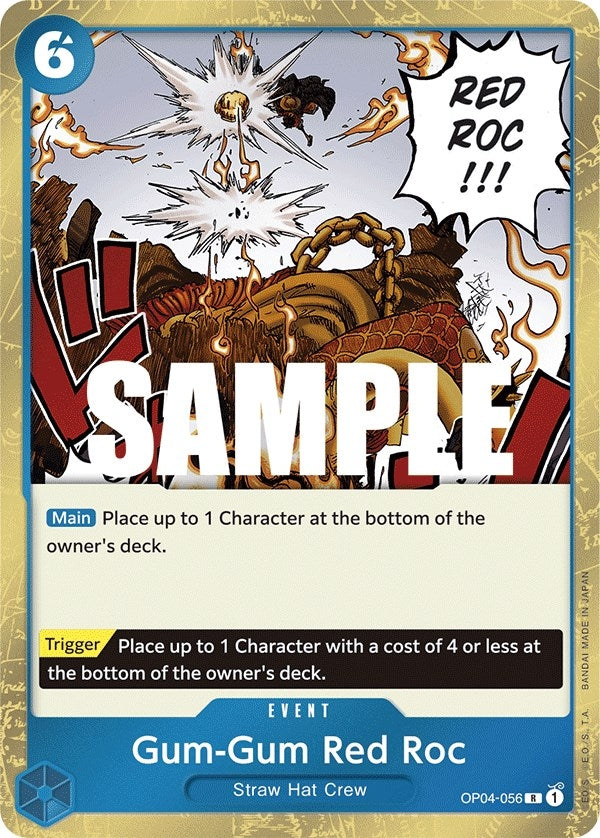 Gum-Gum Red Roc (OP04-056) (Kingdoms of Intrigue)