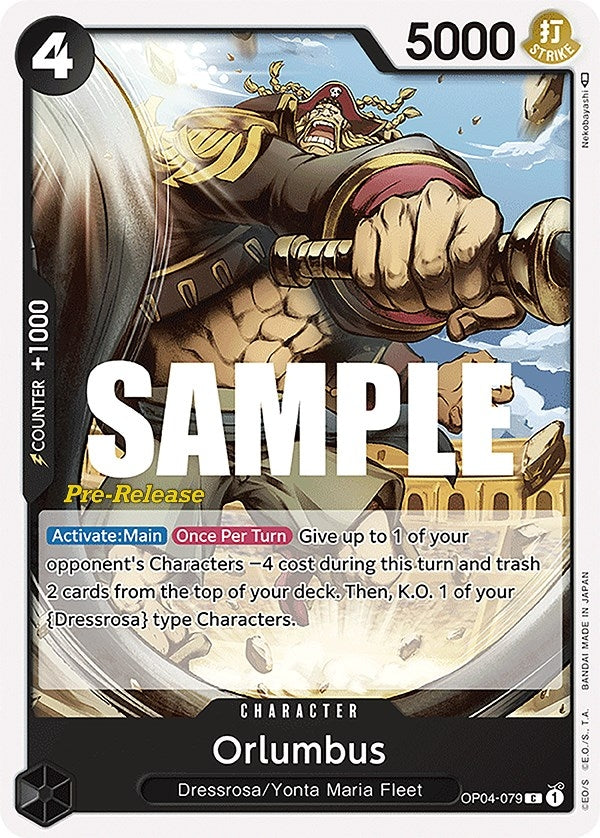 Orlumbus (OP04-079) (Kingdoms of Intrigue Pre-Release Cards)