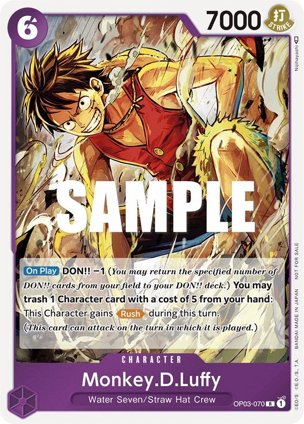 Monkey.D.Luffy (Dash Pack) (OP03-070) (Kingdoms of Intrigue)