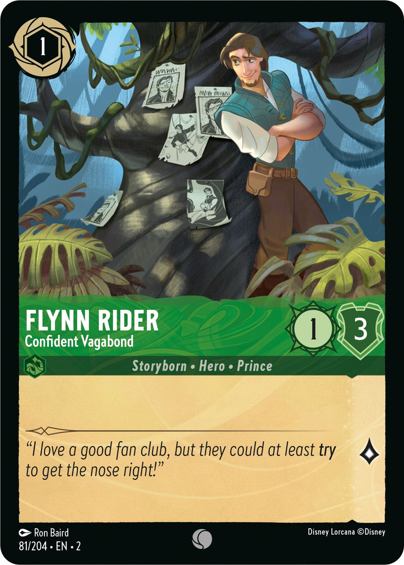 Flynn Rider - Confident Vagabond (81/204) (Rise of the Floodborn)
