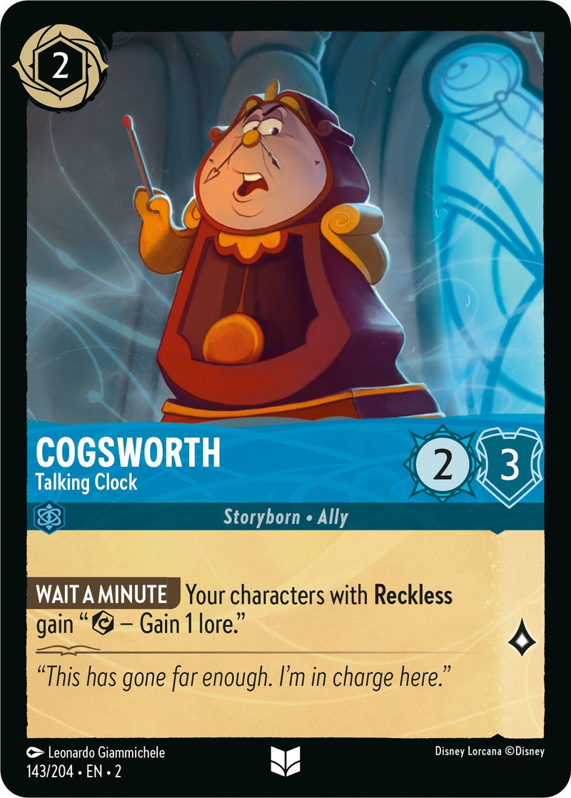 Cogsworth - Talking Clock (143/204) (Rise of the Floodborn)