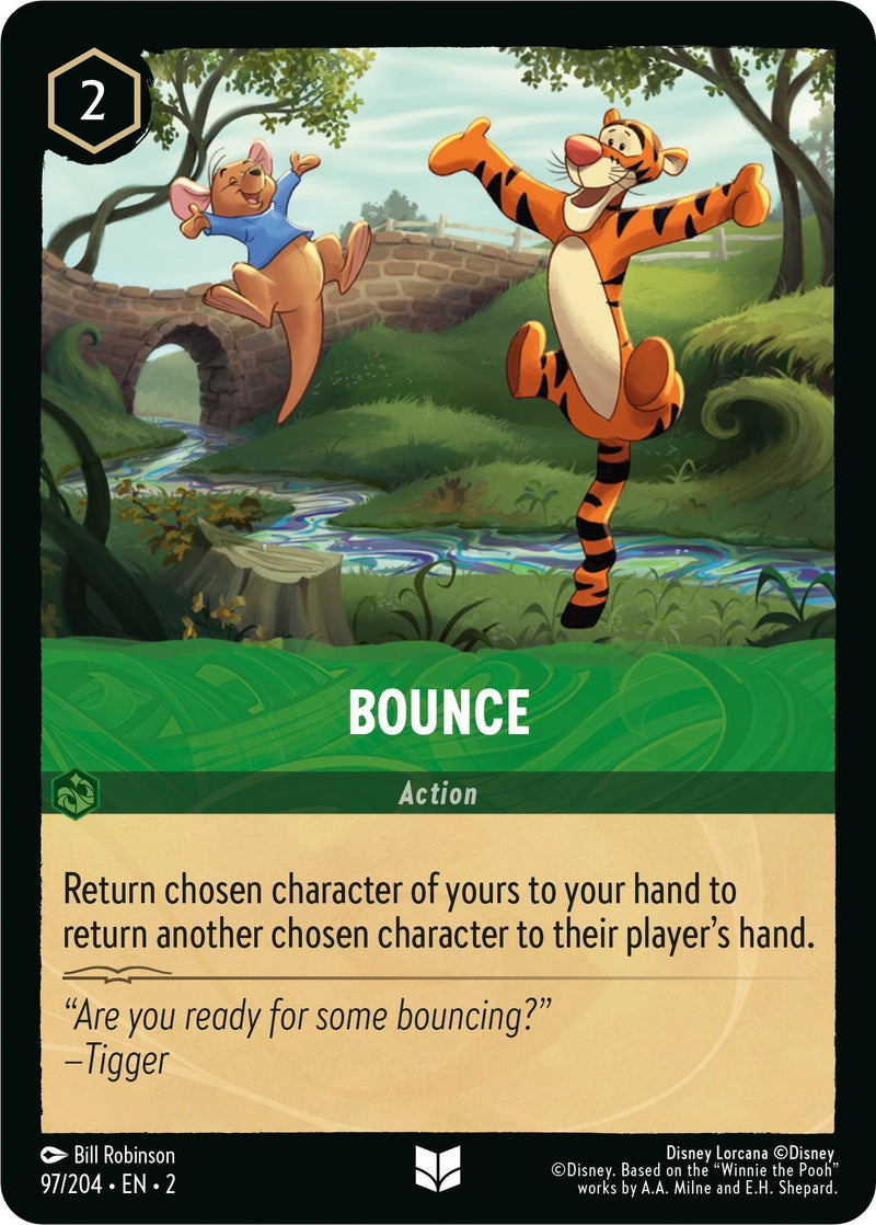 Image for Bounce (97/204) (Rise of the Floodborn) - Disney Lorcana