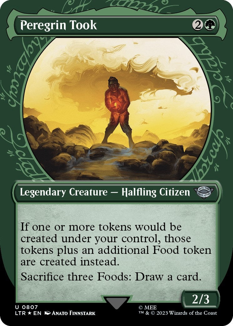 Peregrin Took (Showcase) (Surge Foil) (807) (Universes Beyond: The Lord of the Rings: Tales of Middle-earth)
