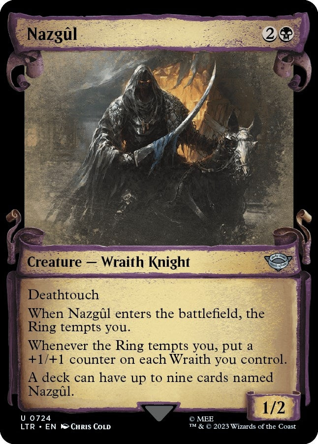 Nazgul (0724) (Showcase Scrolls) (724) (Universes Beyond: The Lord of the Rings: Tales of Middle-earth)