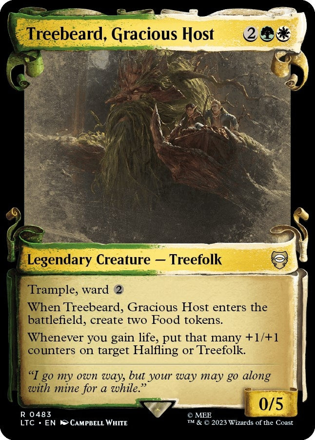 Treebeard, Gracious Host (Showcase Scrolls) (483)