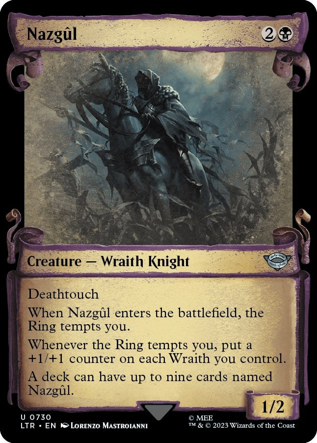 Nazgul (0730) (Showcase Scrolls) (730) (Universes Beyond: The Lord of the Rings: Tales of Middle-earth)