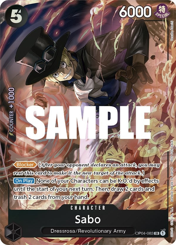 Sabo (Sealed Battle 2023 Vol. 1) (OP04-083) (One Piece Promotion Cards)