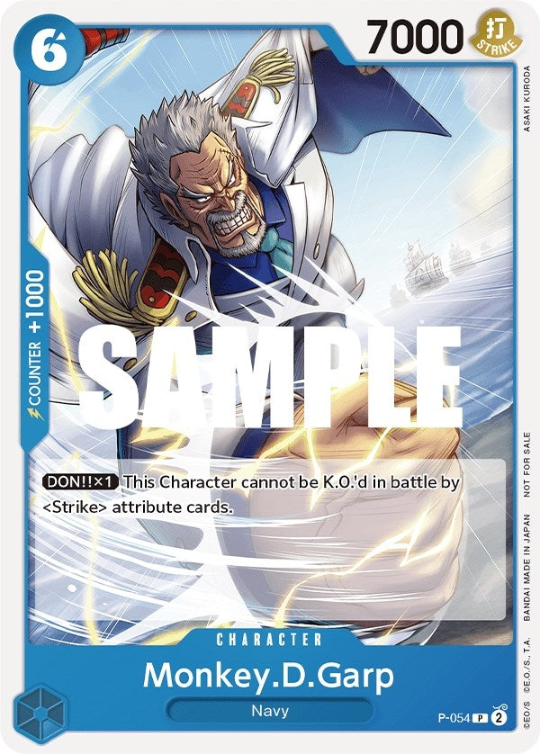Image for Monkey.D.Garp (Sealed Battle Kit Vol. 1) (P-054) (One Piece Promotion Cards) - One Piece Card Game