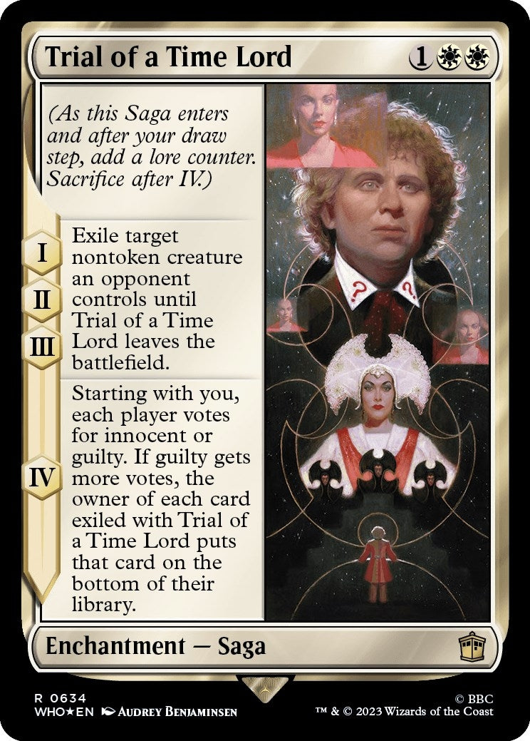 Image for Trial of a Time Lord (Surge Foil) (634) - Magic: The Gathering