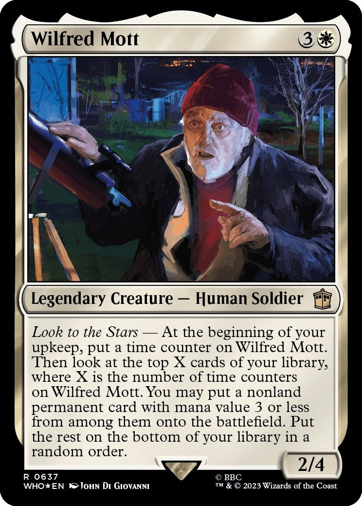 Image for Wilfred Mott (Surge Foil) (637) - Magic: The Gathering