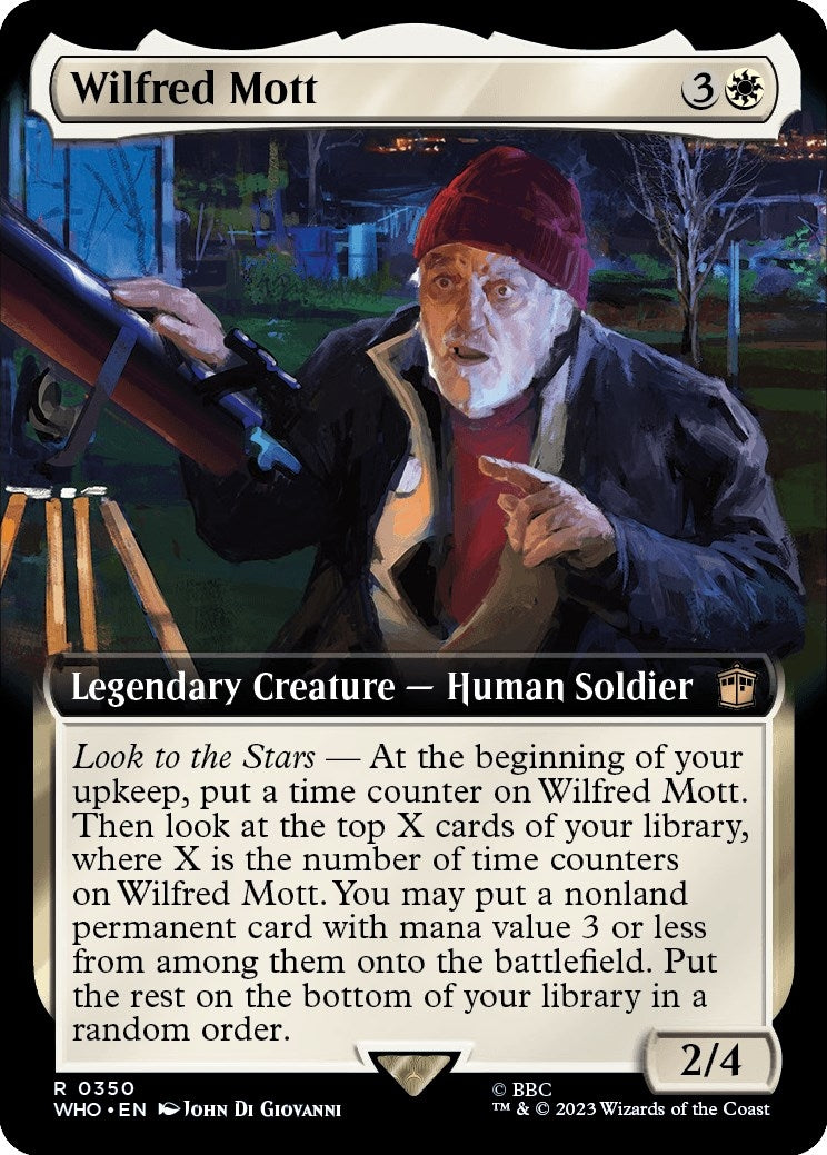 Image for Wilfred Mott (Extended Art) (350) - Magic: The Gathering