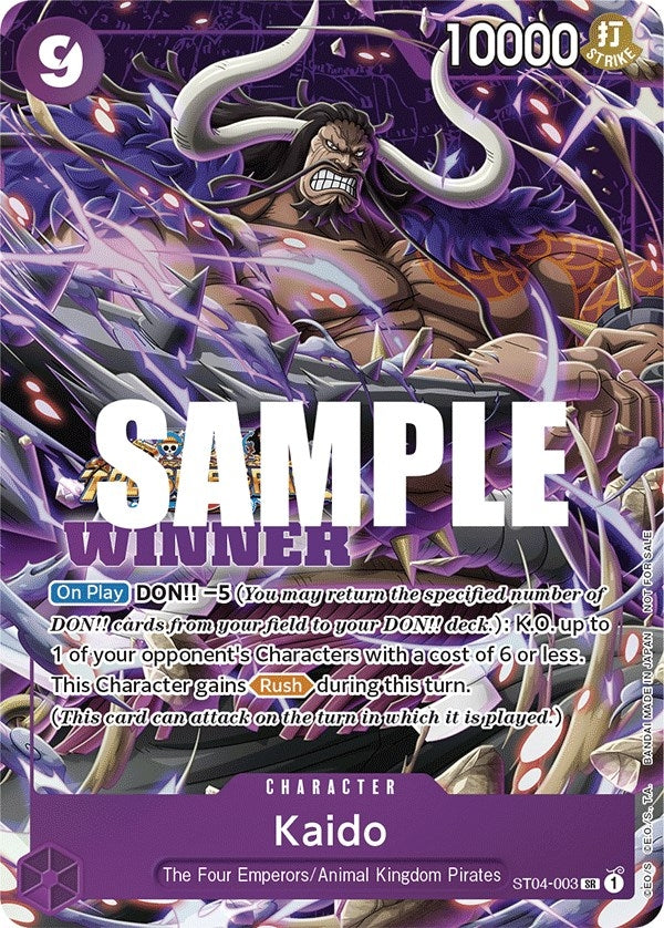Image for Kaido (Winner Pack Vol. 5) (ST04-003) (One Piece Promotion Cards) - One Piece Card Game