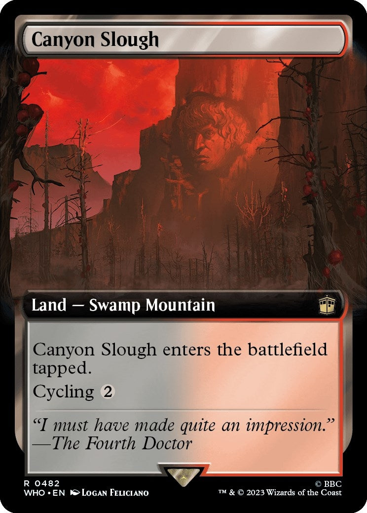 Canyon Slough (Extended Art) (482) (Universes Beyond: Doctor Who)