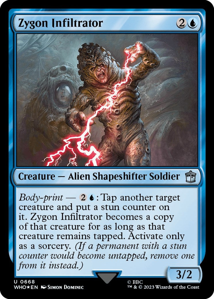 Image for Zygon Infiltrator (Surge Foil) (668) - Magic: The Gathering