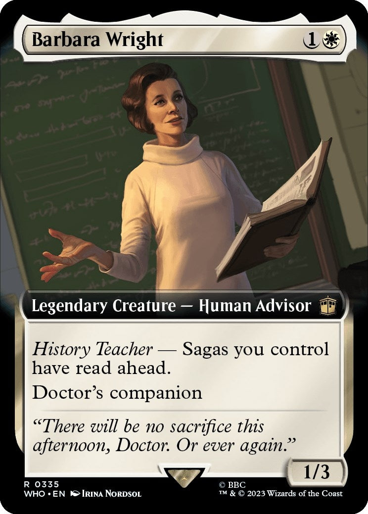 Barbara Wright (Extended Art) (335) (Universes Beyond: Doctor Who)