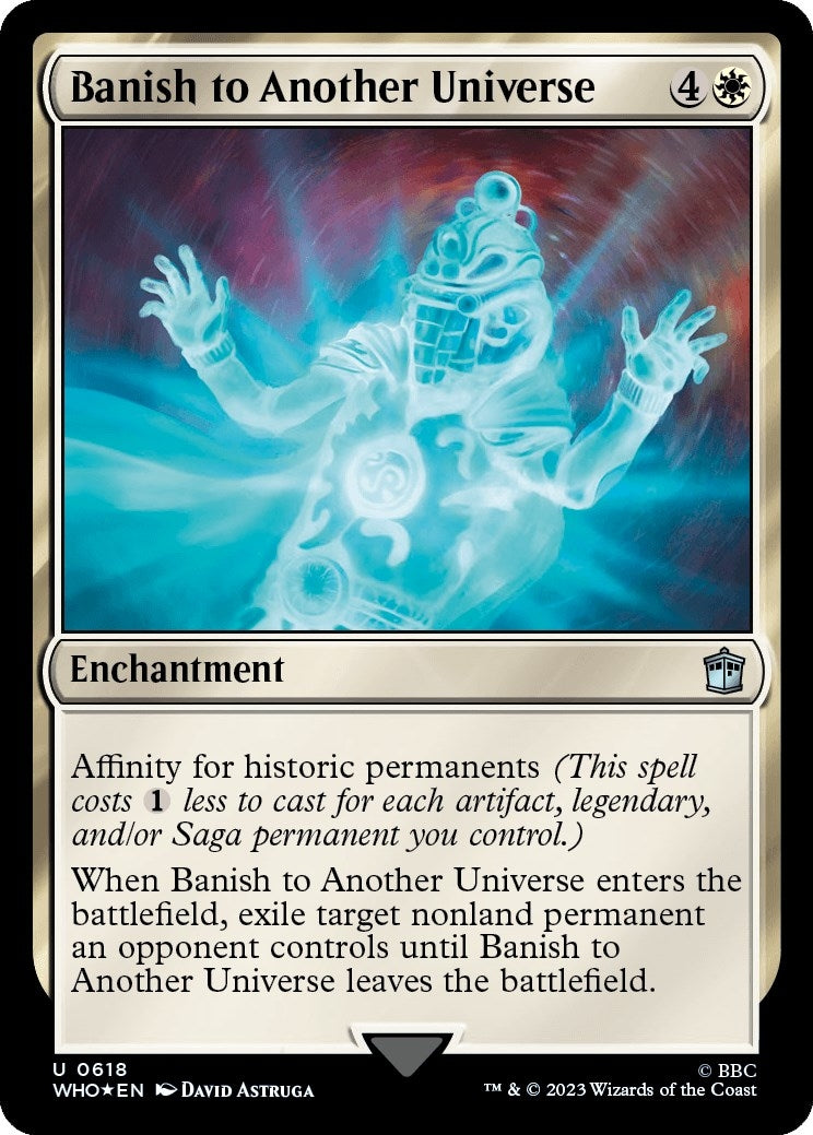 Banish to Another Universe (Surge Foil) (618) (Universes Beyond: Doctor Who)