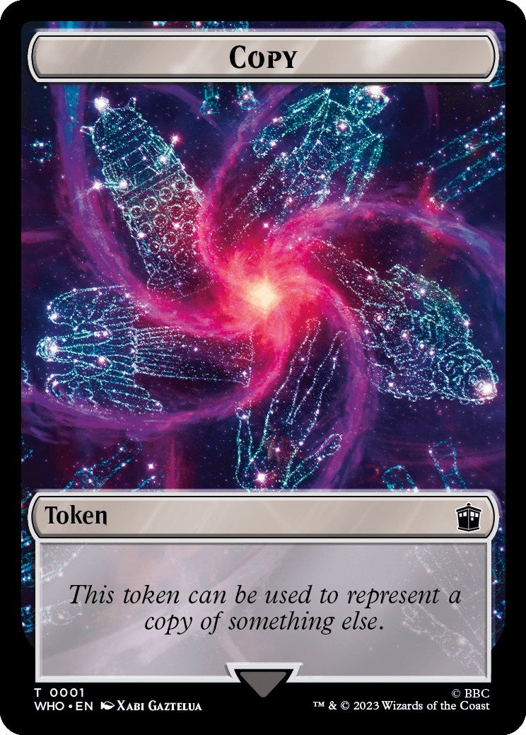 Copy // Alien Insect Double-Sided Token (1 // 19) (Universes Beyond: Doctor Who)