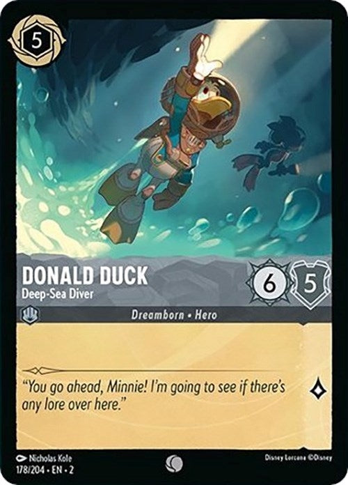 Donald Duck - Deep-Sea Diver (178/204) (Rise of the Floodborn)