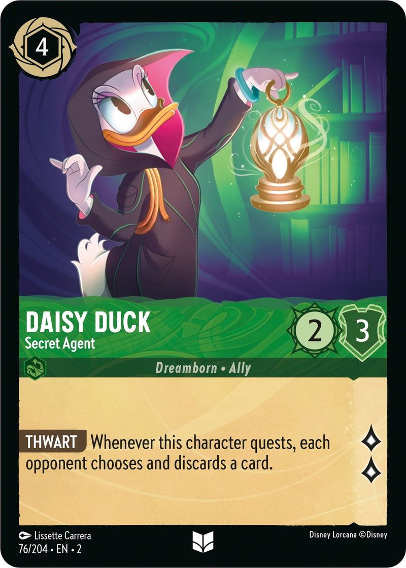 Daisy Duck - Secret Agent (76/204) (Rise of the Floodborn)