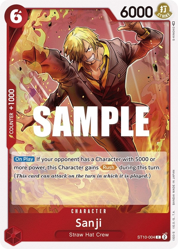 Sanji (ST10-004) (Ultra Deck: The Three Captains)