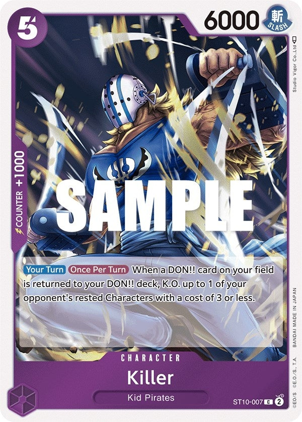 Killer (ST10-007) (Ultra Deck: The Three Captains)