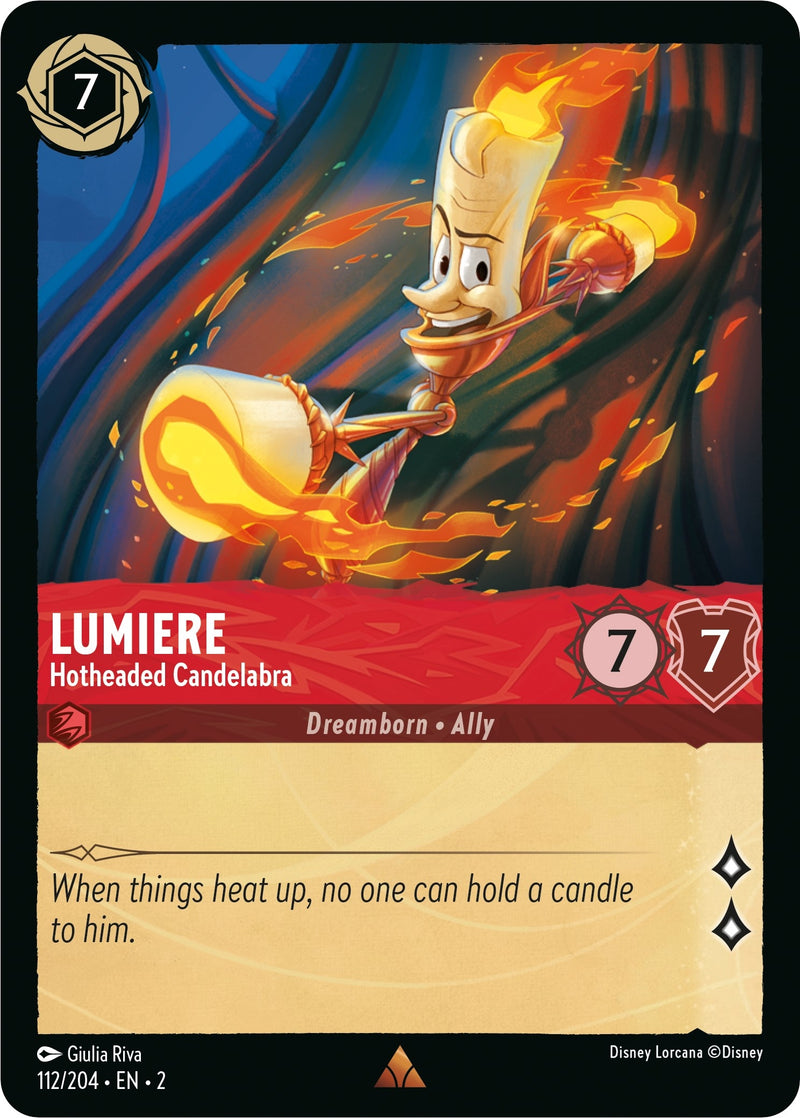 Lumiere - Hotheaded Candelabra (112/204) (Rise of the Floodborn)