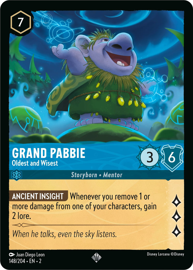 Grand Pabbie - Oldest and Wisest (148/204) (Rise of the Floodborn)
