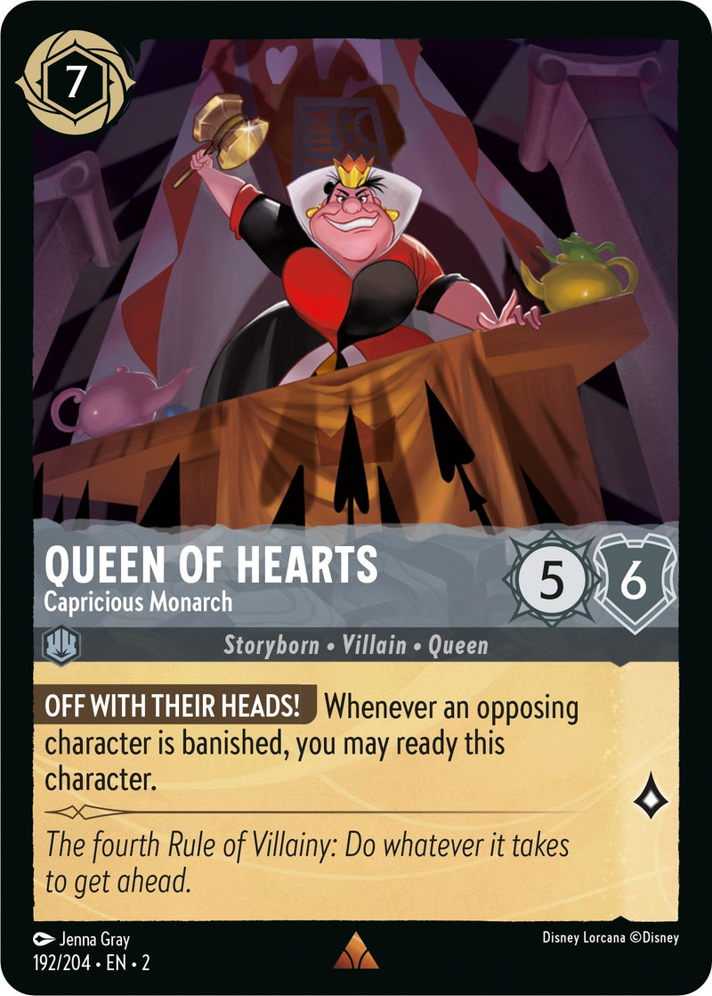 Queen of Hearts - Capricious Monarch (192/204) (Rise of the Floodborn)