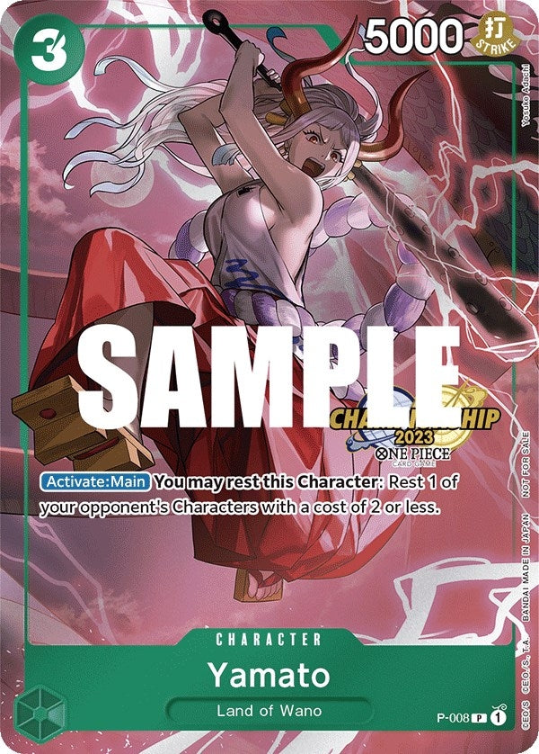 Yamato (CS 2023 Celebration Pack) (P-008) (One Piece Promotion Cards)