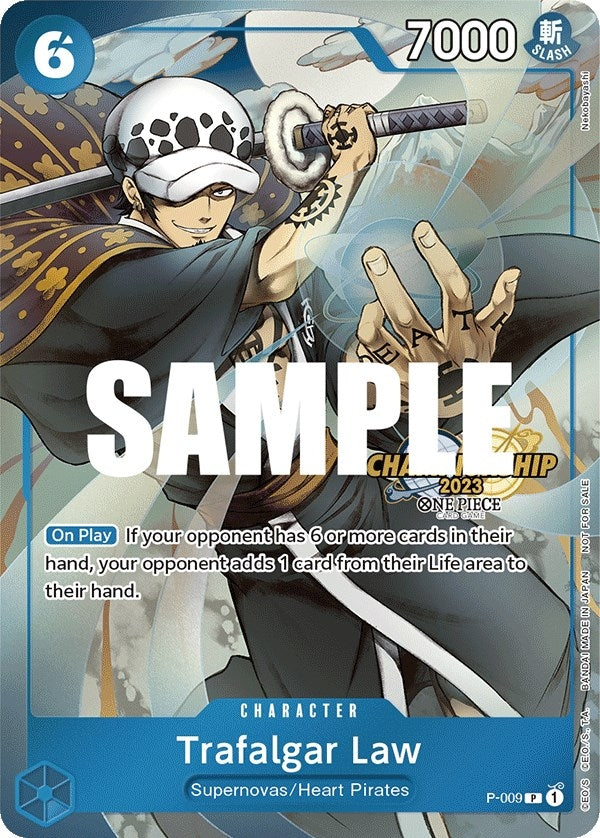 Image for Trafalgar Law (CS 2023 Celebration Pack) (P-009) (One Piece Promotion Cards) - One Piece Card Game