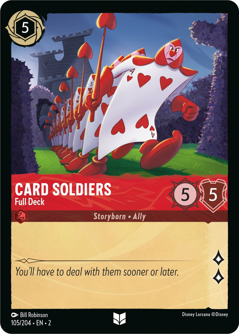Card Soldiers - Full Deck (105/204) (Rise of the Floodborn)