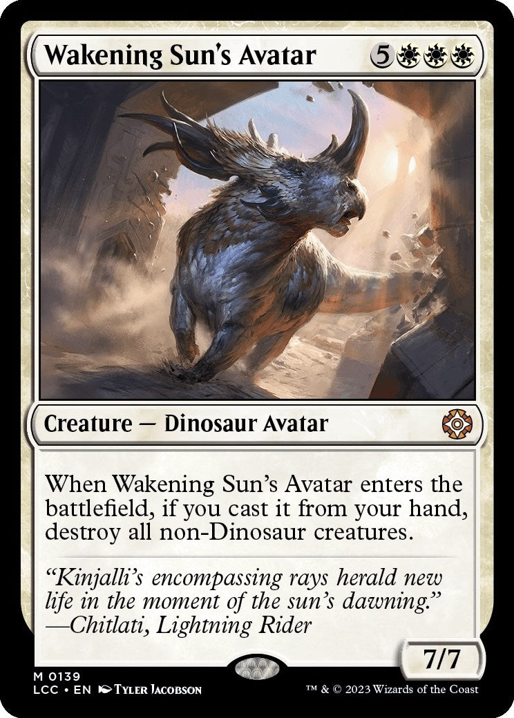 Image for Wakening Sun's Avatar (139) - Magic: The Gathering