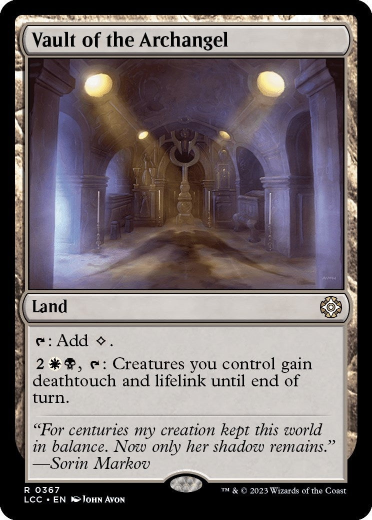 Image for Vault of the Archangel (367) - Magic: The Gathering