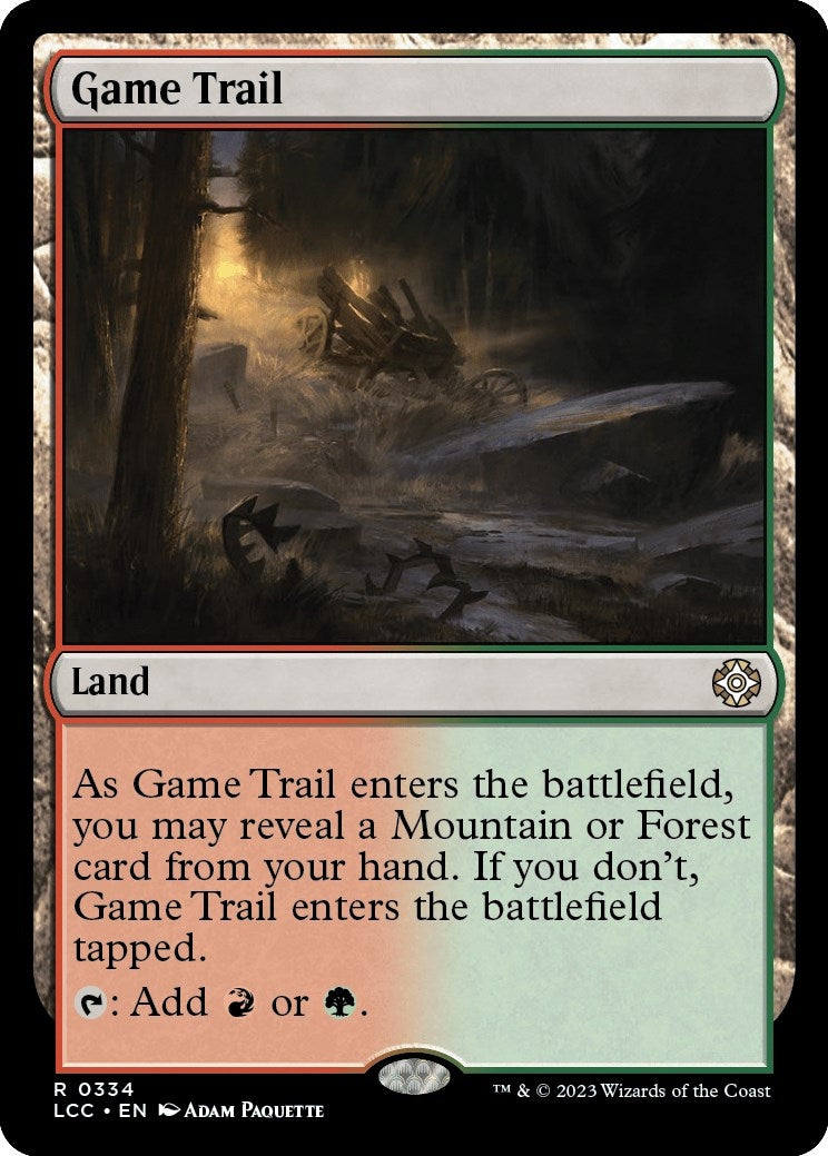 Game Trail (334) (Commander: The Lost Caverns of Ixalan) (LCC)