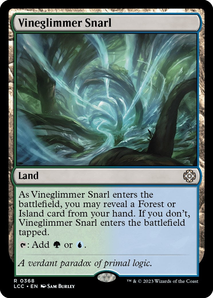 Image for Vineglimmer Snarl (368) - Magic: The Gathering