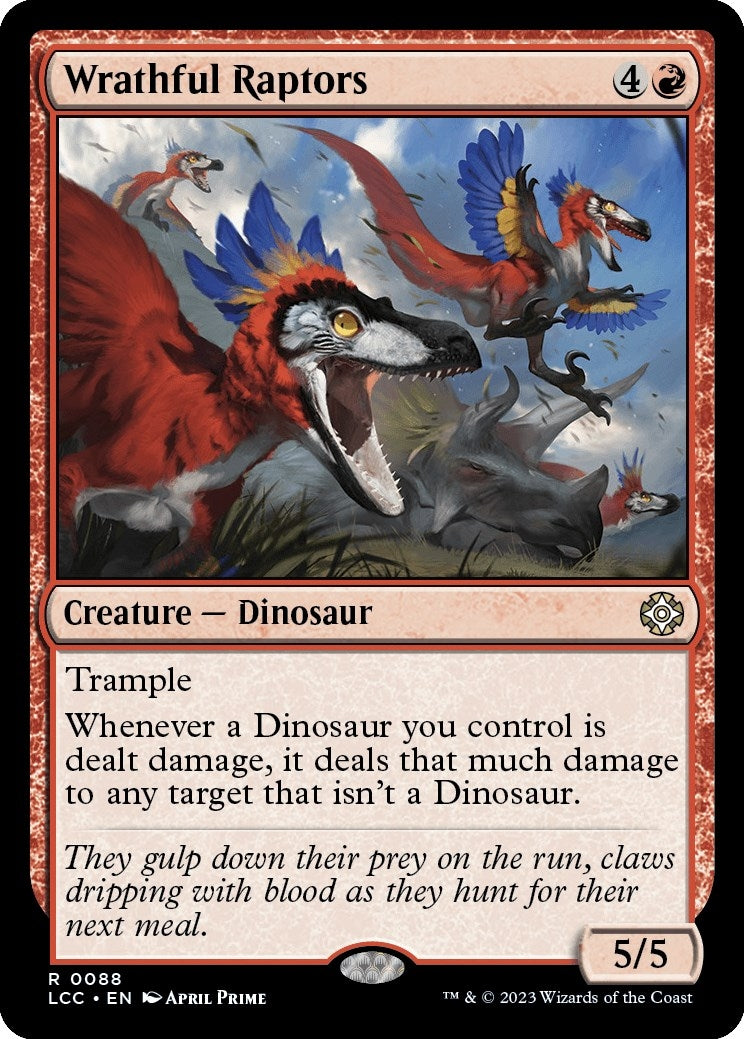 Image for Wrathful Raptors (88) - Magic: The Gathering