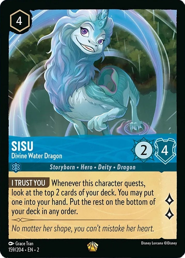 Sisu - Divine Water Dragon (159/204) (Rise of the Floodborn)