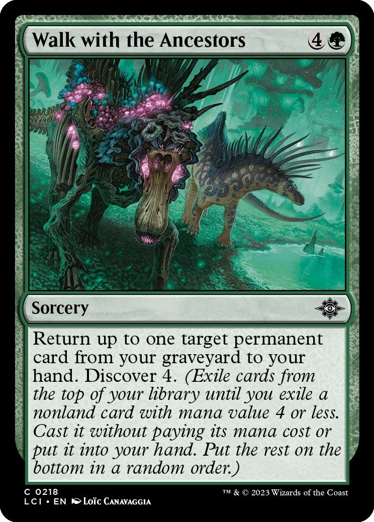 Image for Walk with the Ancestors (218) - Magic: The Gathering