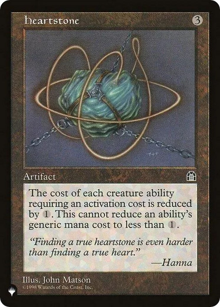 Heartstone (STH) (The List Reprints)