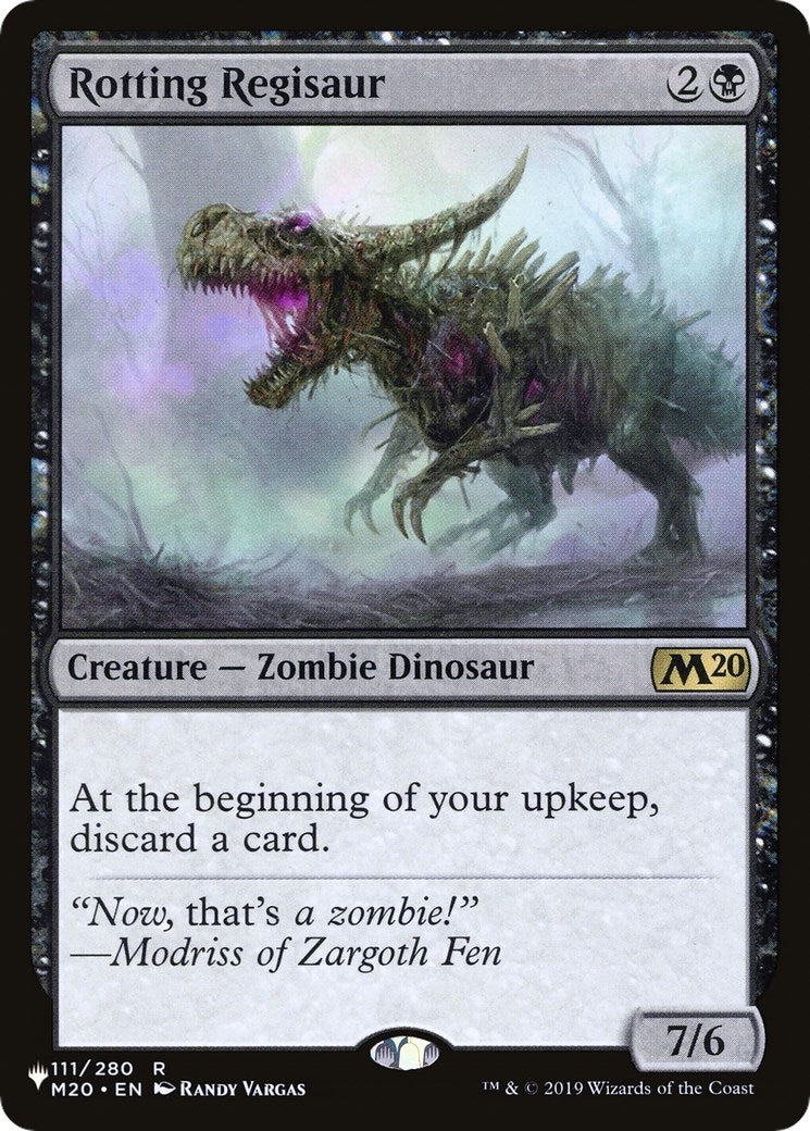 Rotting Regisaur (111/280) (The List Reprints)